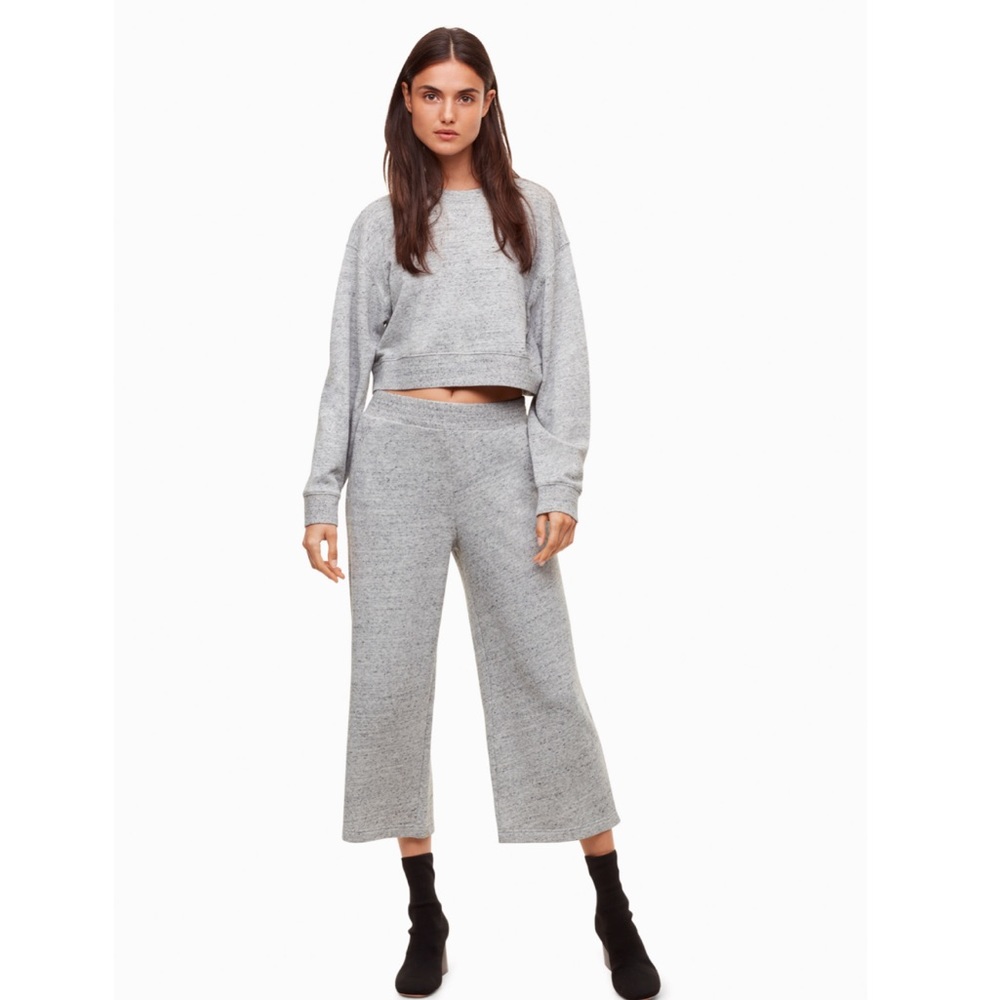 Aritzia Wilfred Free Cornelia Wide Leg Crop Pant